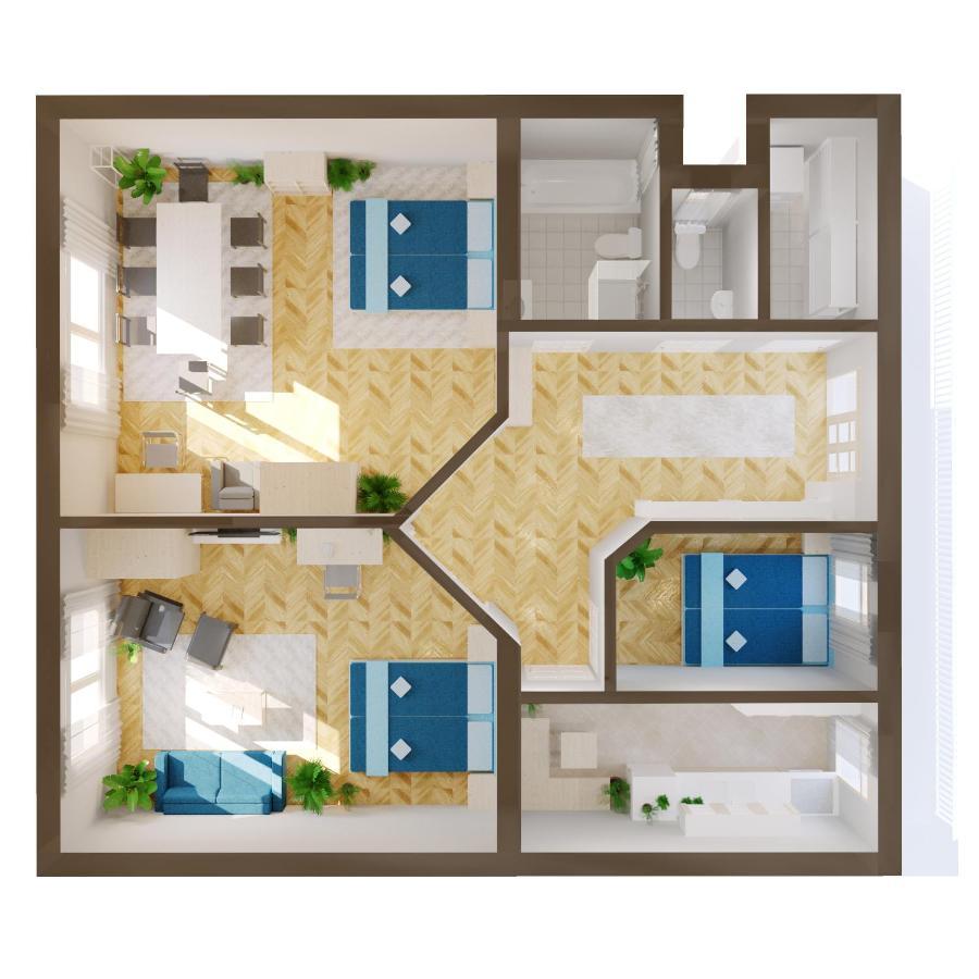 Residence In The Pedestrial Area 布达佩斯 外观 照片